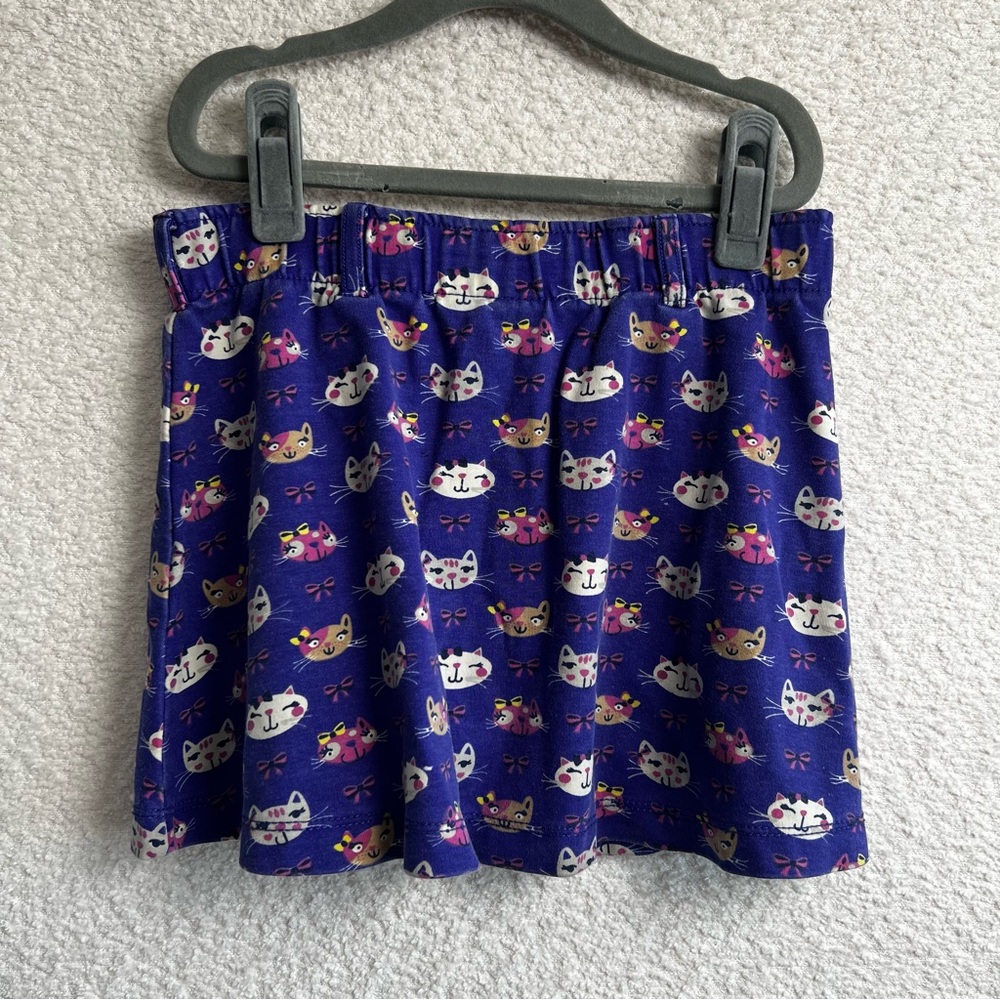 Tom Tailor Toddler‎ Girls Kids Cats Purple Skirt 100% Cotton Size 3-5 Years